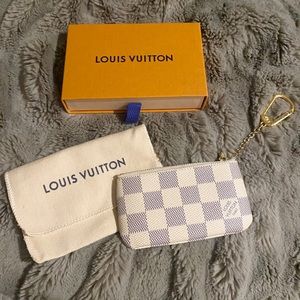 Louis Vuitton Damier Azur Keychain Pouch